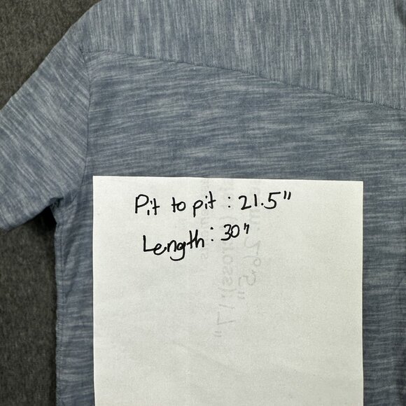 Volcom Shirt Mens Large Modern Fit Short Sleeve Button Up Chest Pocket Casual - Picture 9 of 10